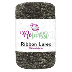 ReTwisst Ribbon Lurex - brown