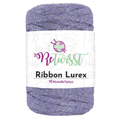 ReTwisst Ribbon Lurex - light lilac