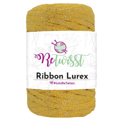ReTwisst Ribbon Lurex - yellow