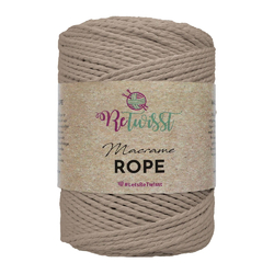 ReTwisst Macrame Rope 3 mm - beige