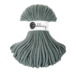 Bobbiny Premium 5 mm - Silverly Laurel - vavřín se stříbrnou nitkou