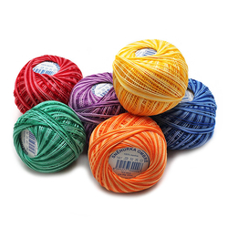 Háčkovací příze Sněhurka ombré 88152 - šedá
