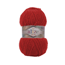 Alize Softy plus 56 - červená
