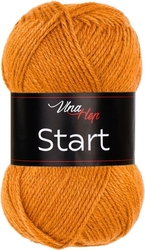 Vlna-Hep Start 41050 - tmavá hořčicová