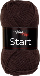 Vlna-Hep Start 41266 - tmavě hnědá