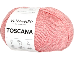 Vlna-Hep Toscana 142250 Flamingo Plume – plameňáková růžová