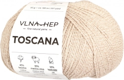Vlna-Hep Toscana 142910 Brush – béžovohnědá