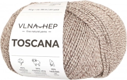 Vlna-Hep Toscana 142930 Cocoa Creme – kakaově hnědá