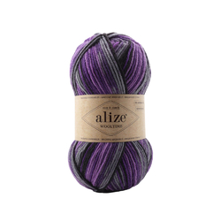 Alize Wooltime 11013 - fialovo-černá