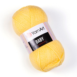YarnArt Baby 315 - žlutá