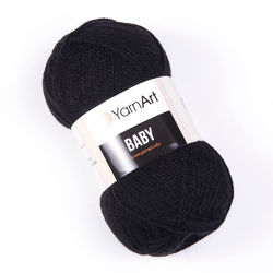 YarnArt Baby 585 - černá