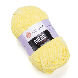 YarnArt Dolce 851 - světle žlutá