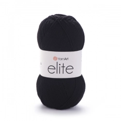 YarnArt Elite 30 - černá