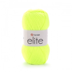 YarnArt Elite 79 - neonově žlutá