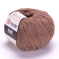 YarnArt Jeans 71 - světle hnědá