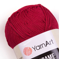 YarnArt Macrame 143 - matná červená