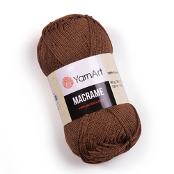 YarnArt Macrame 151 - hnědá