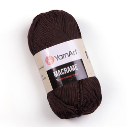 YarnArt Macrame 157 - tmavě hnědá
