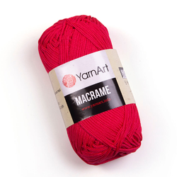 YarnArt Macrame 163 - červená