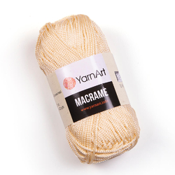 YarnArt Macrame 165 - světle béžová