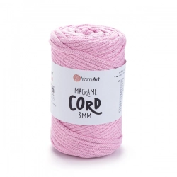 YarnArt Macrame Cord 3 mm 762 - světle růžová