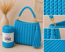 YarnArt Macrame Cord 3 mm 763 - světlý tyrkys