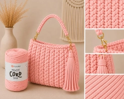 YarnArt Macrame Cord 3 mm 767 - světle lososová