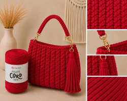 YarnArt Macrame Cord 3 mm 773 - červená