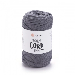 YarnArt Macrame Cord 3 mm 774 - tmavě šedá