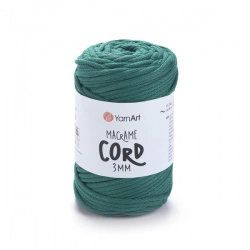YarnArt Macrame Cord 3 mm 783 - smaragdová