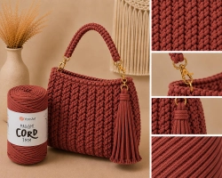 YarnArt Macrame Cord 3 mm 785 - cihlová