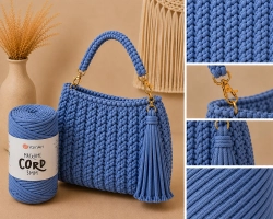 YarnArt Macrame Cord 3 mm 786 - světlý jeans