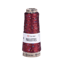 YarnArt Paillettes 8006 - červená