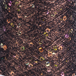 YarnArt Paillettes 8007 - hnědá