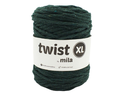 Šnůra Twist XL MILA 5mm - zelená láhvová