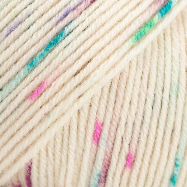 DROPS Baby Merino print 101 - borůvky & smetana 