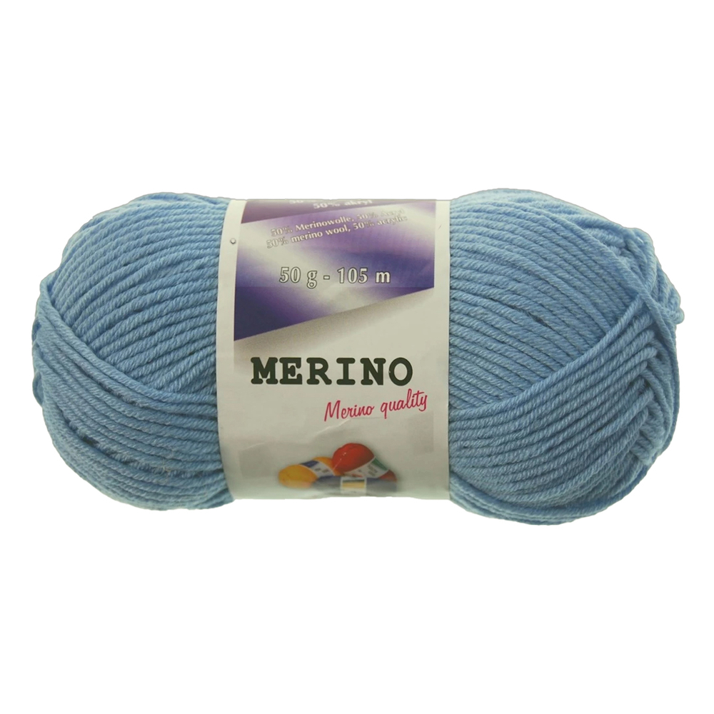Vlnap Merino 14818 - světle modrá