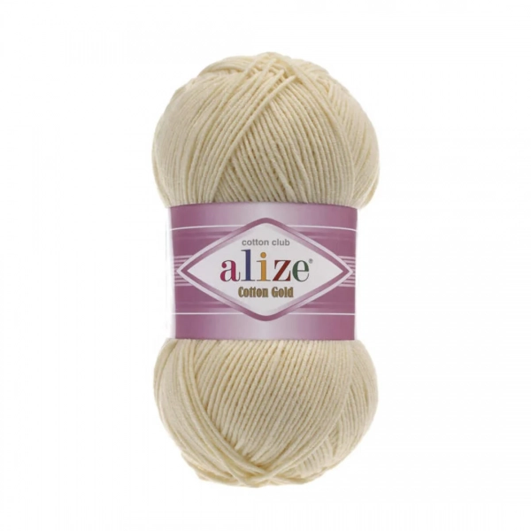 Alize Cotton Gold 394 - přírodní
