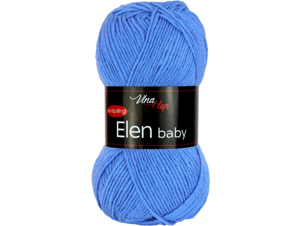 Vlna-Hep Elen baby 4087 - modrá