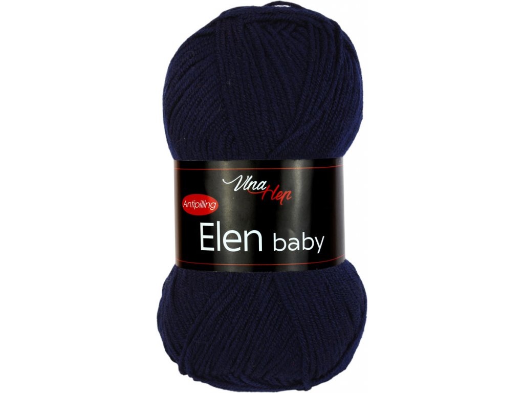 Vlna-Hep Elen baby 4121 - tmavě modrá