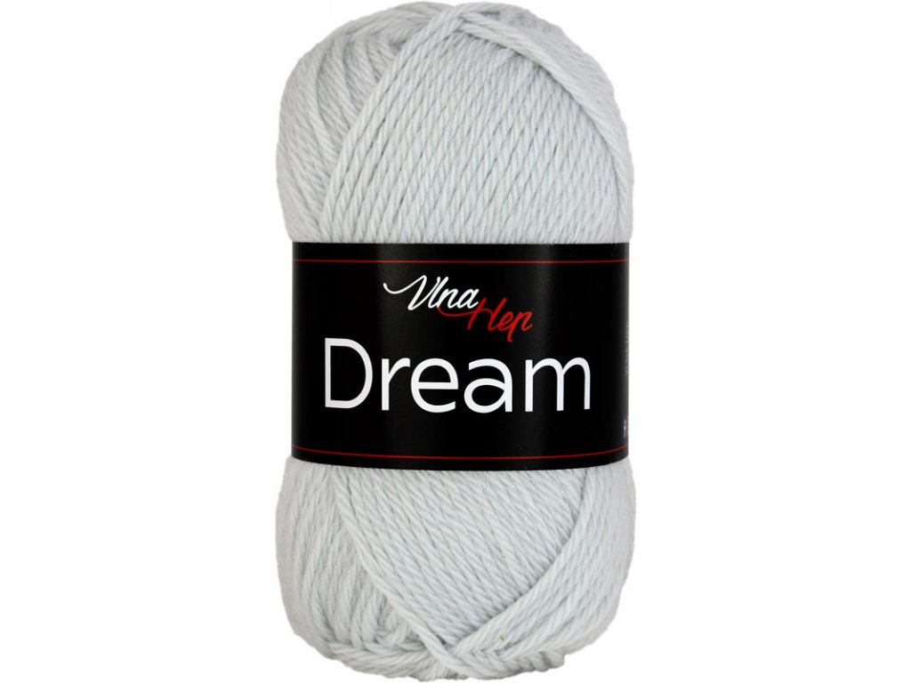 Vlna-Hep Dream 6404 - světle šedá
