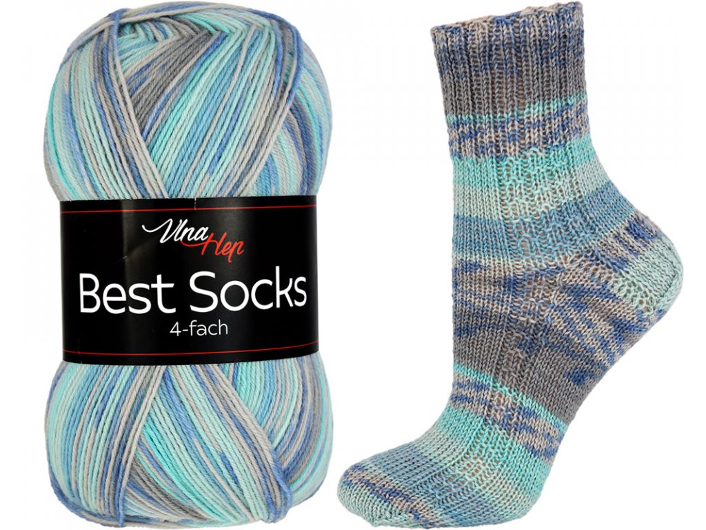 Vlna-Hep Best Socks 4-fach - 7302