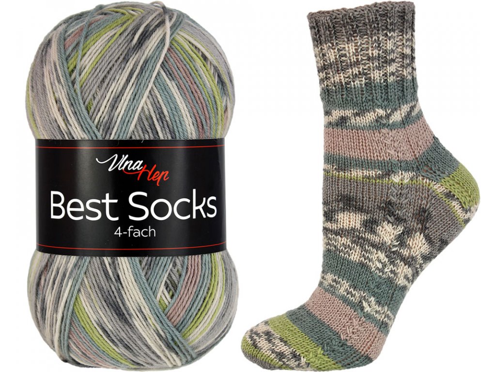 Vlna-Hep Best Socks 4-fach - 7305