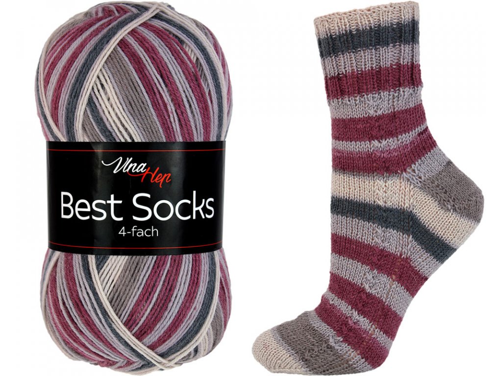 Vlna-Hep Best Socks 4-fach - 7318