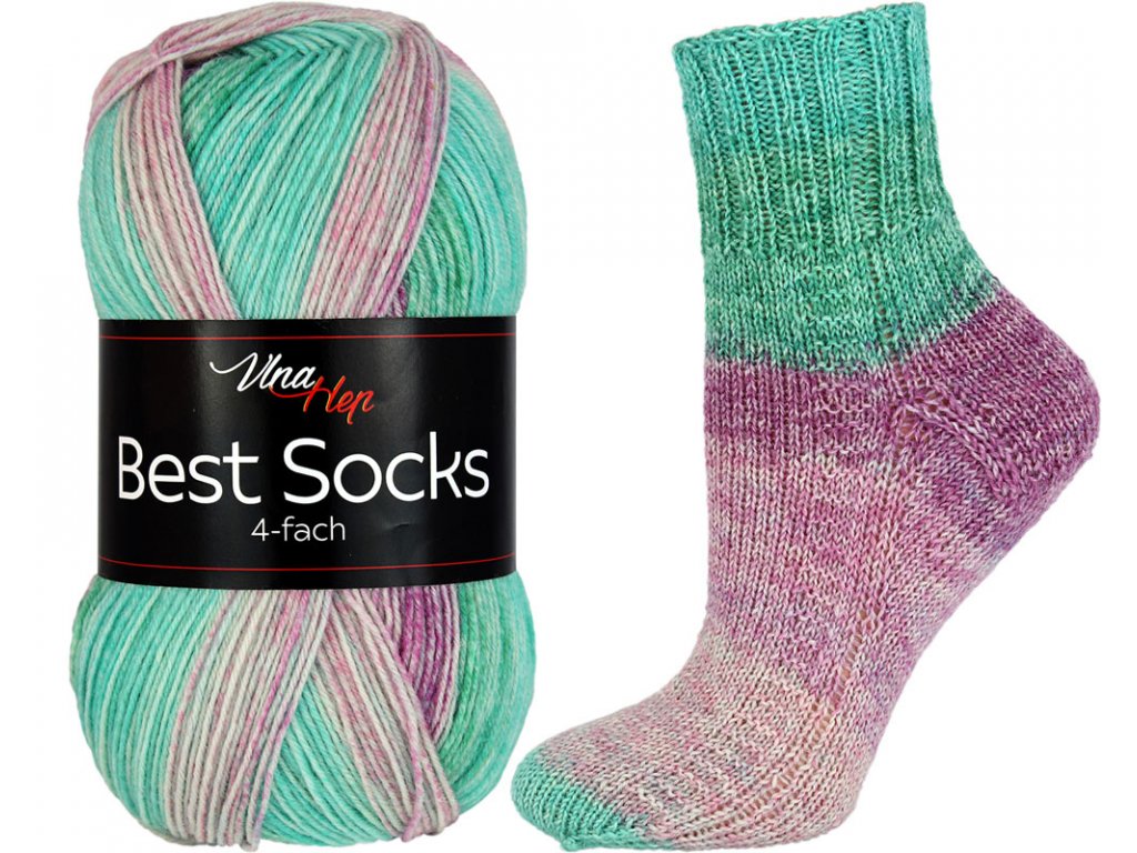 Vlna-Hep Best Socks 4-fach - 7326