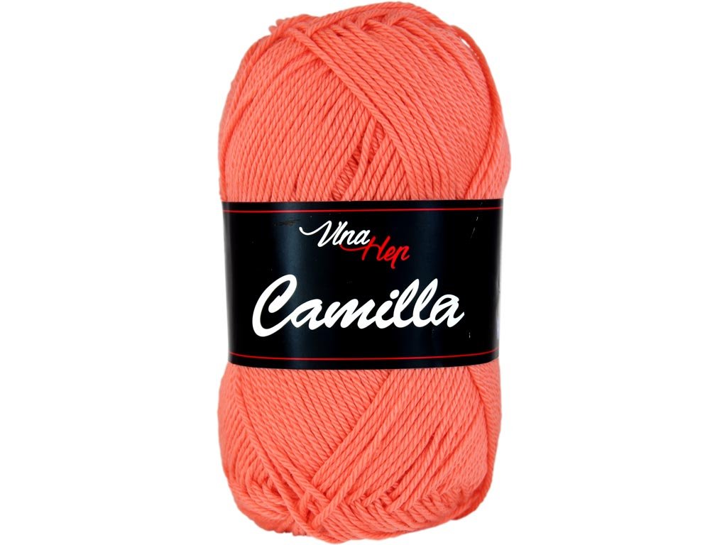 Příze Camilla 8013 - oranžově lososová