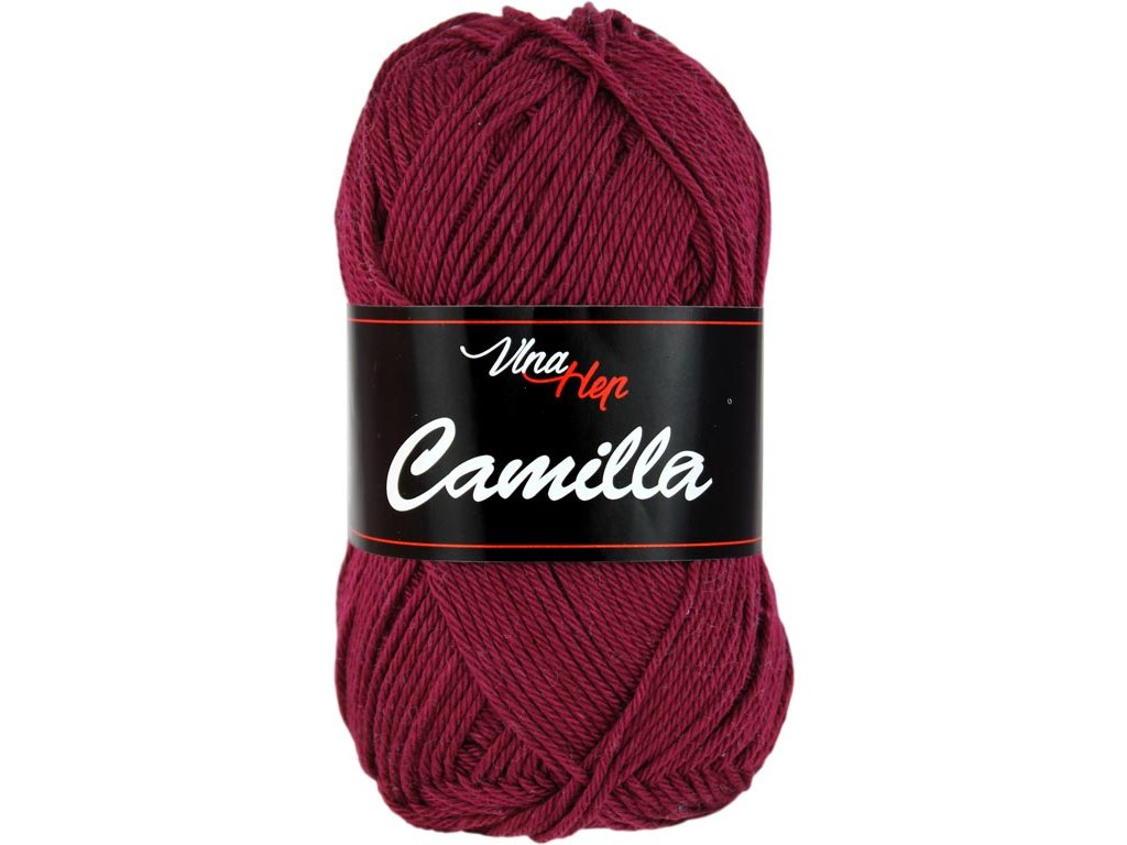 Příze Camilla 8024 - tmavě vínová