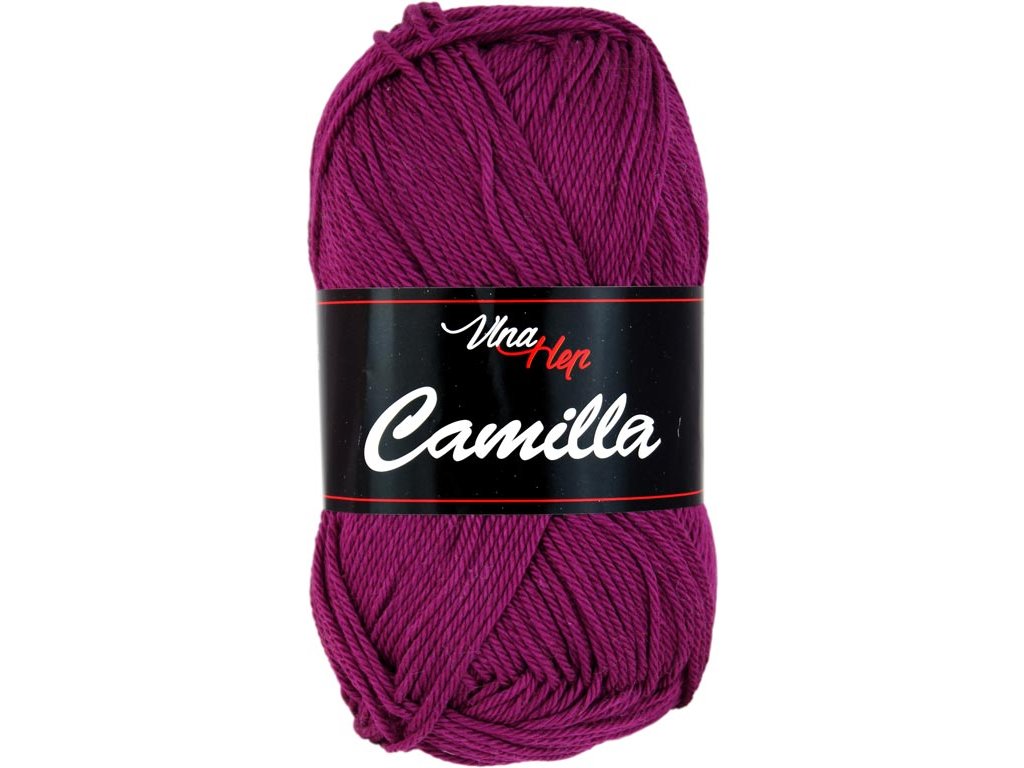 Příze Camilla 8049 - temná fialová