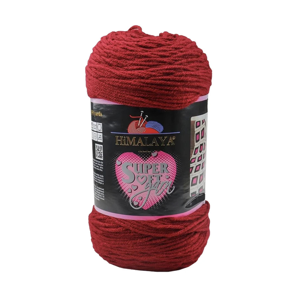 Himalaya Super Soft Yarn 80804 červená