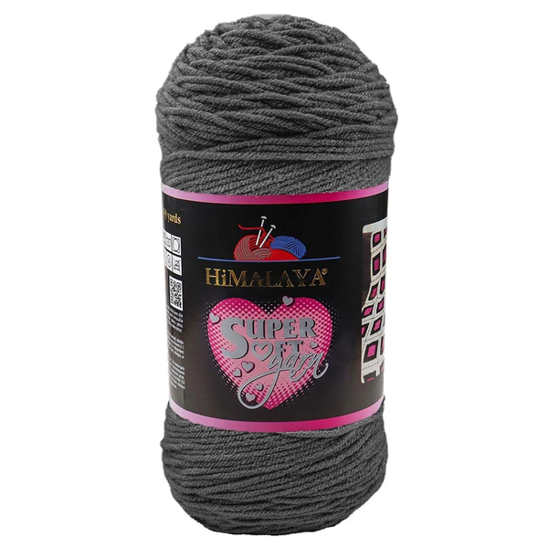 Himalaya Super Soft Yarn 80813 tmavě šedá
